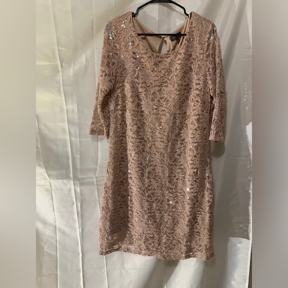 3/$28❤️ Luxologe lace dress size 16 - Picture 1 of 5